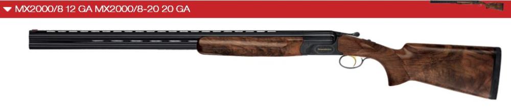MX2000/8 12 GA & MX2000/8-20 20 GA OLYMPIC AND DOUBLE TRAP O/U - AVAILABLE FOR CUSTOM ORDER