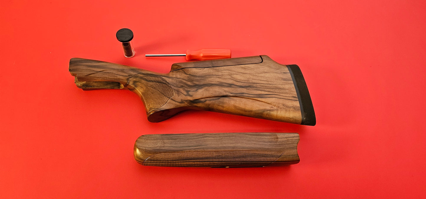 PERAZZI SC2 LEFT-HANDED HIGH TECH RS 12 GAUGE TRAP STOCK & FOREND - NEW