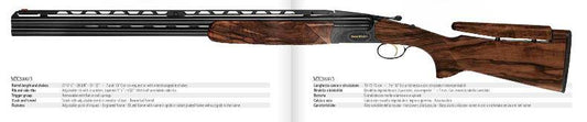 MX2000/3 PIGEON & ELECTROCIBLES O/U 12 GA - AVAILABLE FOR CUSTOM ORDER