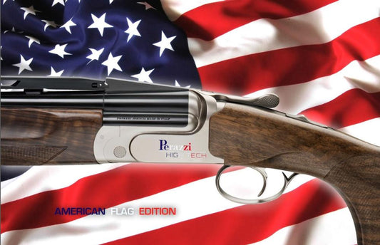 HIGH TECH 12 GA SPORTING 32" O/U AMERICAN FLAG - AVAILABLE FOR CUSTOM ORDER