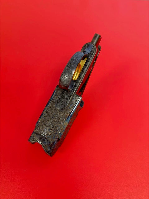 PERAZZI MX8 SCO (AFTERMARKET) 12 GAUGE O/U RECEIVER, TRIGGER GROUP AND FOREND IRON - PREOWNED