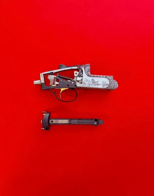 PERAZZI MX12 SC3 12 GAUGE RECEIVER, TRIGGER GROUP AND FOREND IRON - PREOWNED