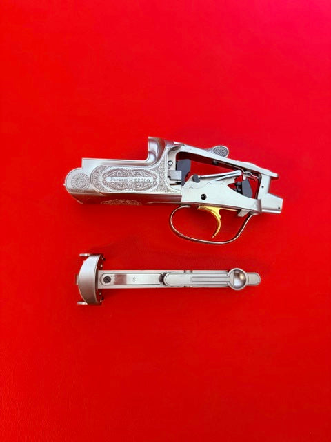 PERAZZI MX2000/10 12 GAUGE RECEIVER, TRIGGER, & FOREND IRON - PREOWNED
