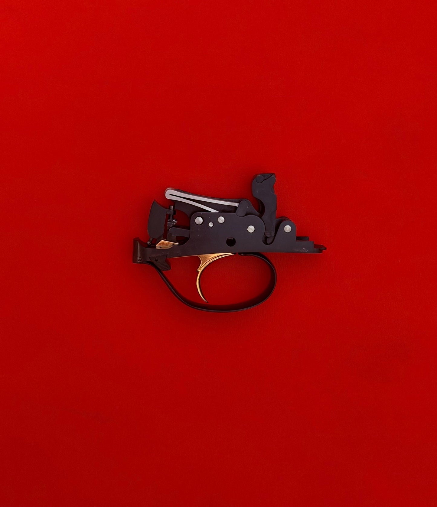 PERAZZI 12 GAUGE EXTERNALLY SELECTIVE TRIGGER GROUP WITH GOLD BLADE - USED