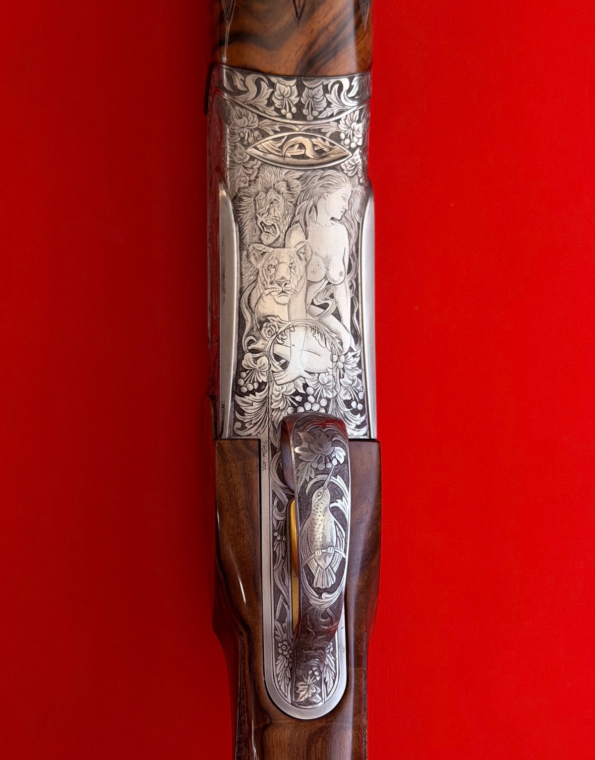 PERAZZI MX8 UPGRADED TO EXTRA SUPER BY MASTER ENGRAVER DAVIDE VOLPI 12 GAUGE 29 1/2" O/U SHOTGUN - PREOWNED