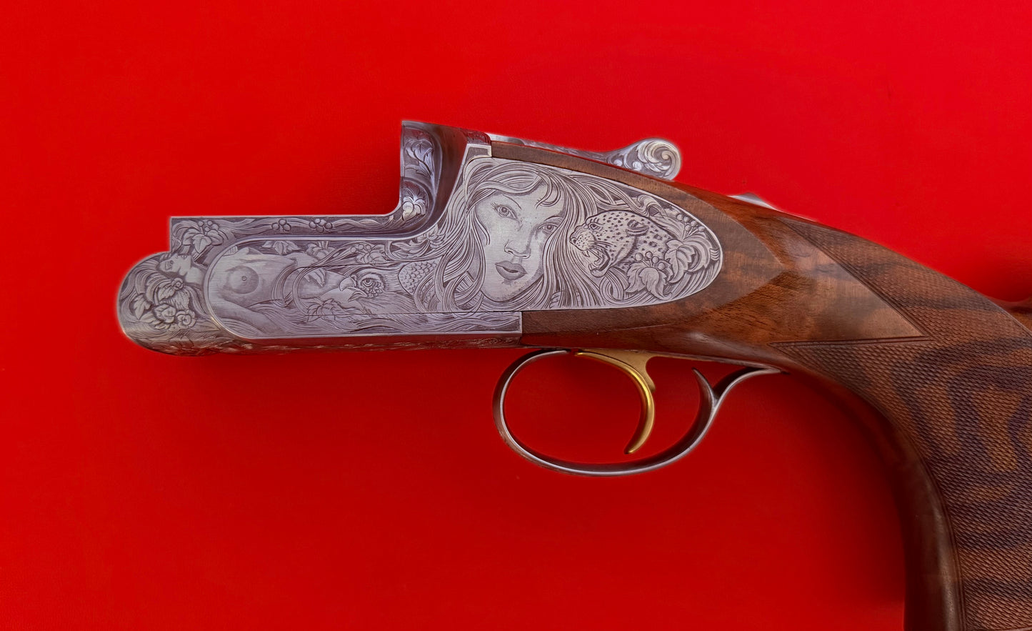 PERAZZI MX8 SIDEPLATE UPGRADED TO EXTRA SUPER, 12 GAUGE SPORTING SHOTGUN - PREOWNED