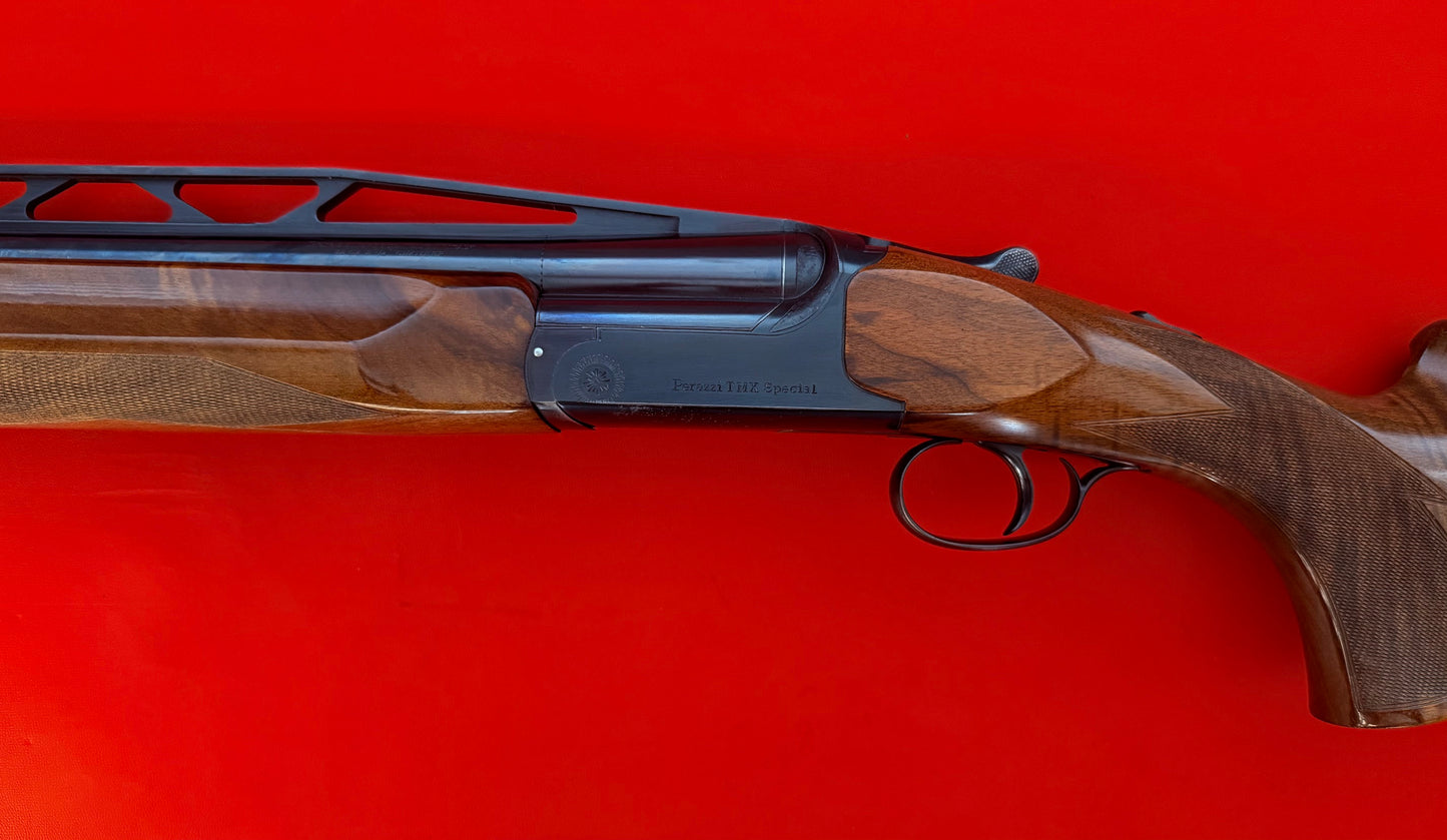 PERAZZI TMX SPECIAL 12 GAUGE SINGLE BARREL TRAP SHOTGUN WITH TWO TRIGGERS - PREOWNED