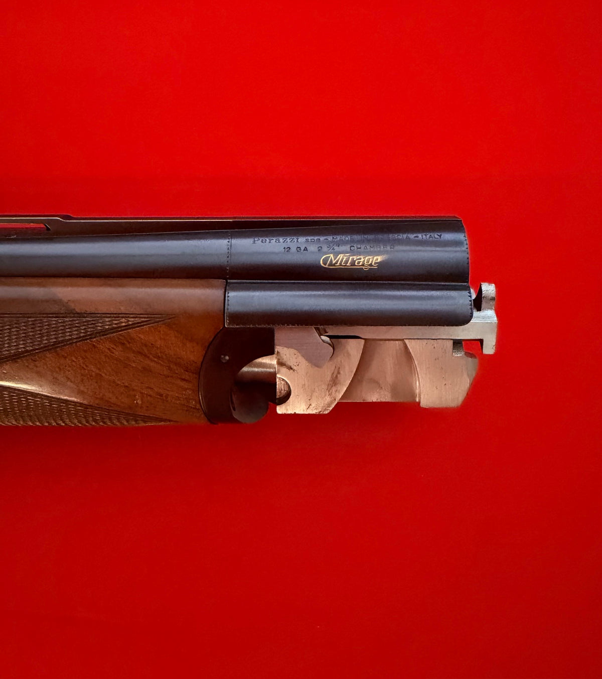 PERAZZI MIRAGE 27 1/2" 12 GAUGE O/U SKEET BARREL WITH FOREND COMPLETE - PREOWNED